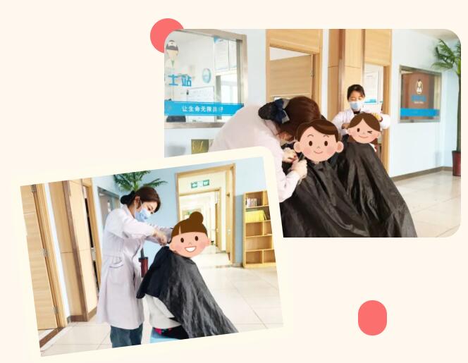 二月二龙抬头啦!白衣天使变身“Tony”老师为住院患者理发