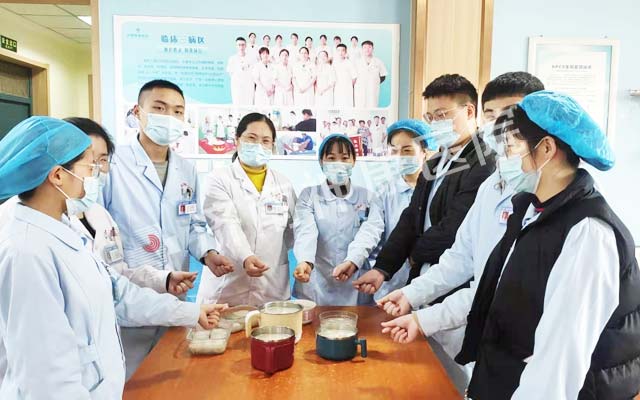 一碗热腾腾的汤圆 济南神康医院里过暖心元宵节