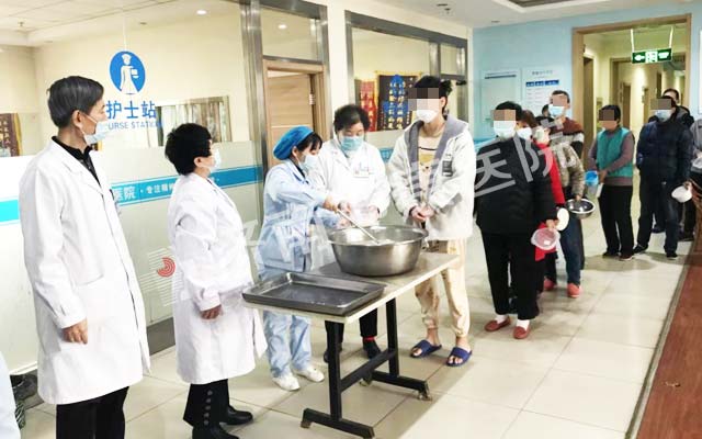 一碗热腾腾的汤圆 济南神康医院里过暖心元宵节